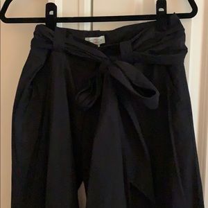 Cotton Wide Leg Pants